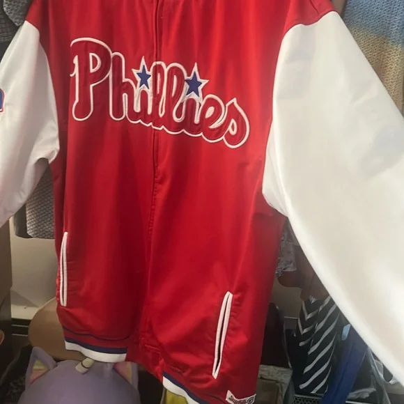 Philadelphia Phillies Athleticn Jacket by Stitches, L - Picture 5 of 17